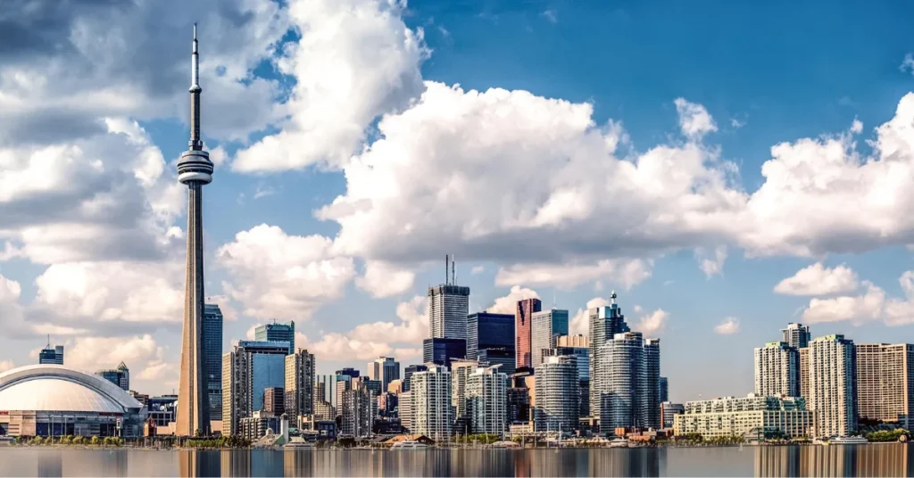 Blue And White Modern Travel To Canada Instagram Post 1 1024x536